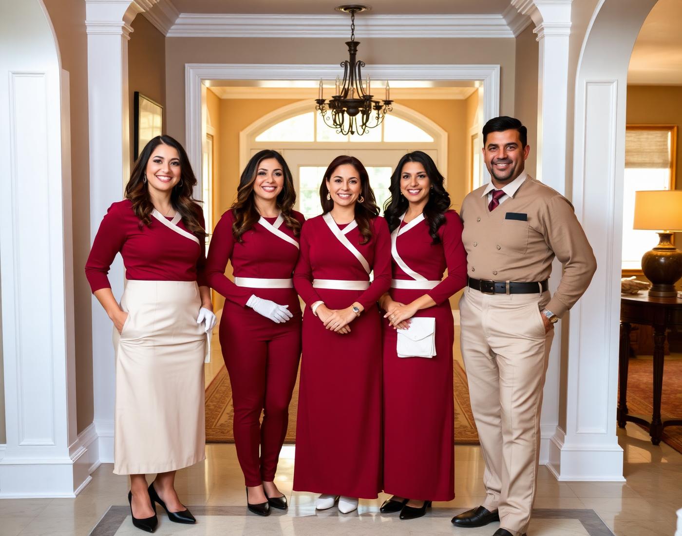 The Hernandez Luxury Cleaning team