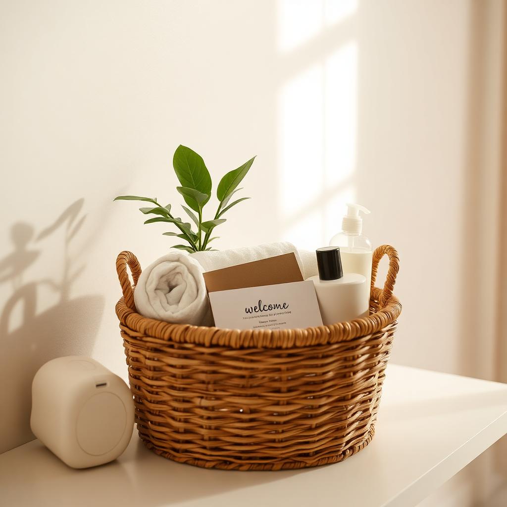 Guest welcome station