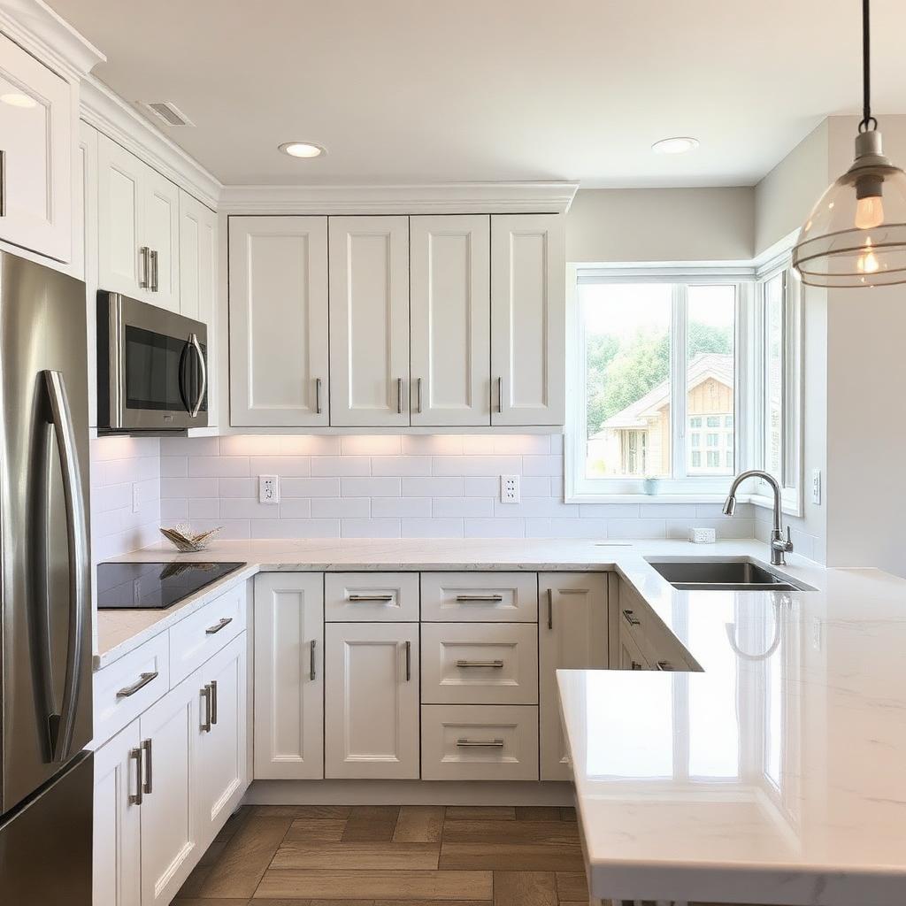 Brand-new kitchen, move-in ready